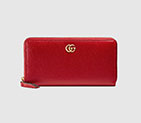 Gucci Leather zip around wallet 456117 CAO0G 6433 456117