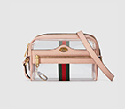 Gucci Ophidia mini transparent bag in Original quality 517350 9YKBG 8934