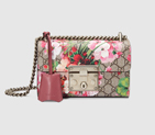 Gucci Padlock Blooms shoulder bag 409487 KU2IN 8693