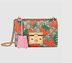 Gucci Padlock GG Strawberry small shoulder bag 409487 G89AG 8483