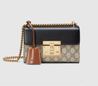 Gucci Padlock GG Supreme shoulder bag 409487 KLQJG 9785