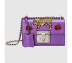 Gucci Padlock embroidered shoulder bag 409487 CWL3N 5273
