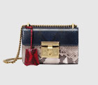 Gucci Padlock python shoulder bag 409487 LJCAG 4063