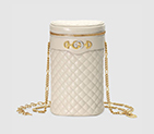 Gucci Quilted leather belt bag in Original quality 572298 0YKNX 9022 572298
