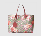 Gucci Reversible GG Blooms leather tote 368571 CU710 8693 368571