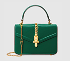 Gucci Sylvie 1969 patent leather mini top handle bag 589479 1J70G 3120 589479