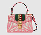 Gucci Sylvie crystal mini bag 470270 9AAQG 6666