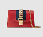 Gucci Sylvie leather mini chain bag 494646 CWLSG 6473 494646