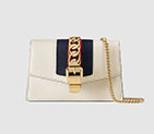 Gucci Sylvie leather mini chain bag 494646 CWLSG 8454 494646