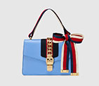 Gucci Sylvie leather shoulder bag 421882 CVLEG 4367 421882