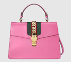 Gucci Sylvie leather top handle bag 431665 CVL1G 5662 431665