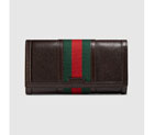 Gucci Vintage Web leather wallet 409440 CWG1T 2059 409440