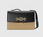 Gucci Zumi smooth leather small shoulder bag 576388 05JBX 9691 576388