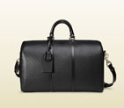 Gucci bright diamante leather medium duffel