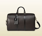 Gucci bright diamante leather medium duffel