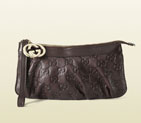 Gucci guccissima leather wristlet 212203 AA61G 2019