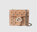 Gucci interlocking polished leather shoulder bag 387609 CMBVN 2773