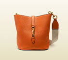Gucci jackie soft leather bucket bag 380579 AZB8T 7575