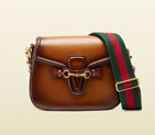 Gucci lady web hand-stained leather shoulder bag 380573 B012A 2574