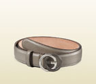 Gucci leather belt with contrast interlocking G buckle 295704 CAO0N 1226 295704