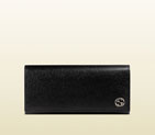 Gucci leather long coin wallet with printed interior 256348 ARUAN 1082 