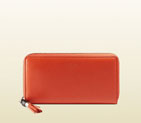Gucci leather zip around wallet 307984