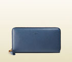 Gucci leather zip around wallet 307984
