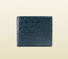 Gucci ostrich bi-fold wallet 365475 EJO0N 4124 365475