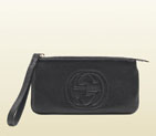 Gucci soho leather wrist wallet 295840 A7M0G 1000
