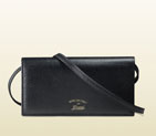 Gucci swing leather wallet with strap 368231 CAO0G 1000