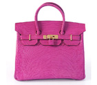 Hermes Birkin 30CM Tote Bags Peach Lizard Leather Gold hardware H30