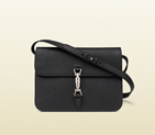 Jackie soft leather flap shoulder bag 362971 AZB0N 1000