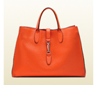 Jackie soft leather top handle bag 362970 AZB0N 7523