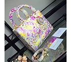 Lady Dior Bag Python leather D1655