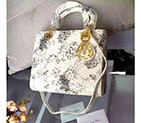 Lady Dior Bag Python leather D1655