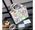 Lady Dior Bag Python leather D1655
