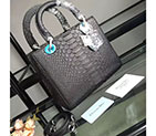 Lady Dior Bag Python leather D1655