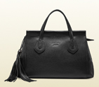 Lady tassel leather top handle bag 354469 A7M0G 1000