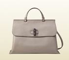 Online exclusive bamboo daily leather top handle bag 370830 A7M0N 1419
