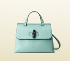 Online exclusive bamboo daily leather top handle bag 370831 A7M0E 4918