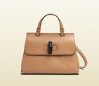 Online exclusive bamboo daily leather top handle bag 370831 A7M0N 2754