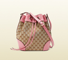Original GG canvas bucket bag 381597 FWCGX 8971