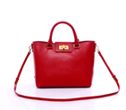 Prada Saffiano Leather Handbag BN2236 in Red