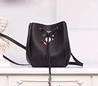 SAINT LAURENT Baby BACKPACK IN BLACK LEATHER 395827