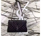 SAINT LAURENT CLASSIC MEDIUM MONOGRAM SAINT LAURENT SATCHEL IN LEATHER 381667