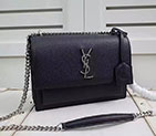 SAINT LAURENT MEDIUM SUNSET MONOGRAM SAINT LAURENT SATCHEL IN Original LEATHER 449453