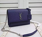 SAINT LAURENT MEDIUM SUNSET MONOGRAM SAINT LAURENT SATCHEL IN Original LEATHER 449453