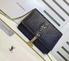SAINT LAURENT Monogramme Cross-body Shoulder Bag 311217 Black