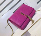 SAINT LAURENT Monogramme Cross-body Shoulder Bag 311217 Rose