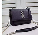 SAINT LAURENT SMALL SUNSET MONOGRAM SAINT LAURENT SATCHEL IN Original LEATHER 449454